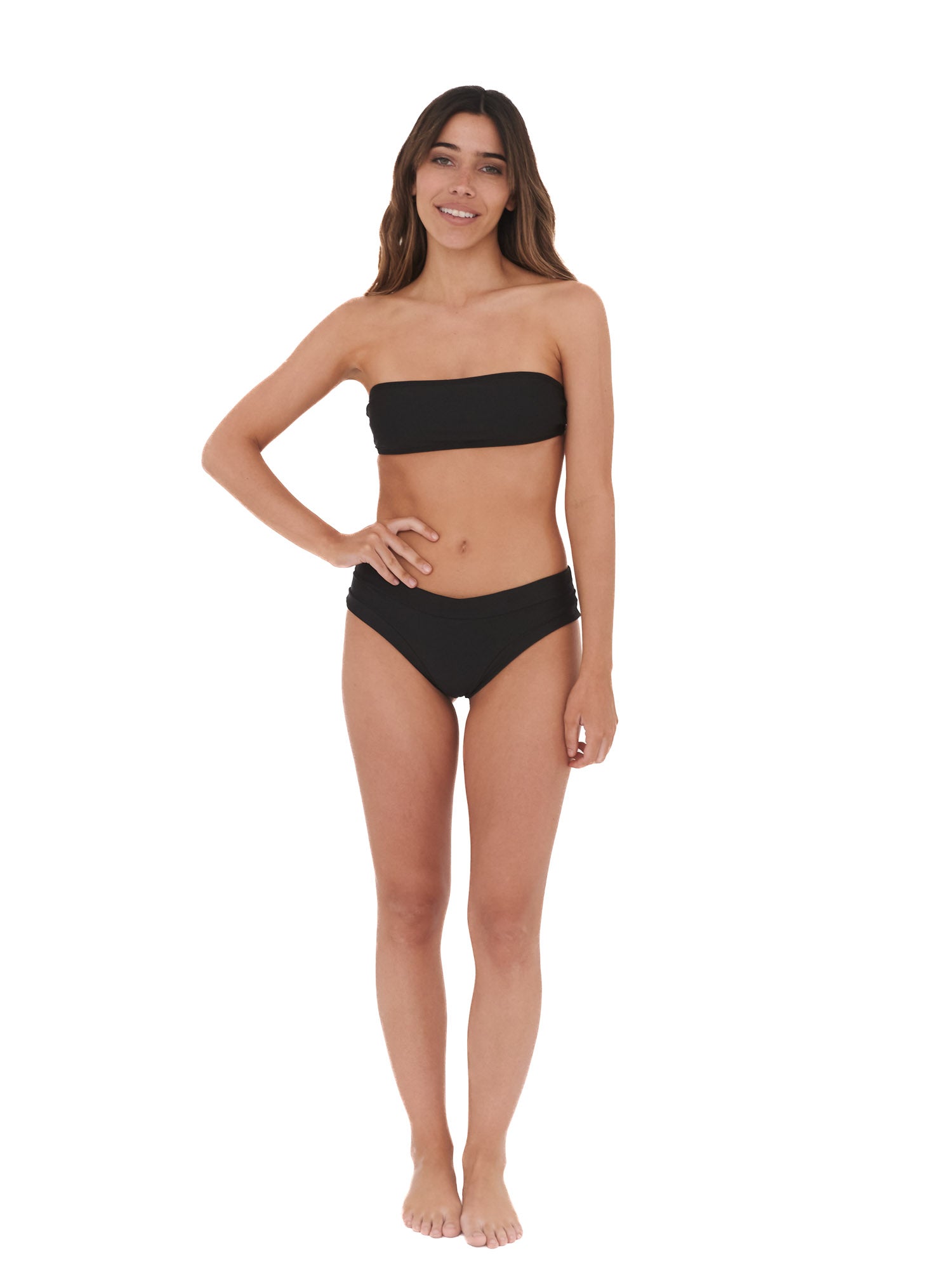 BIKINI MUJER DAIKIRI BIKINIS BOTTOM DE ARUBA NEGRO - 8