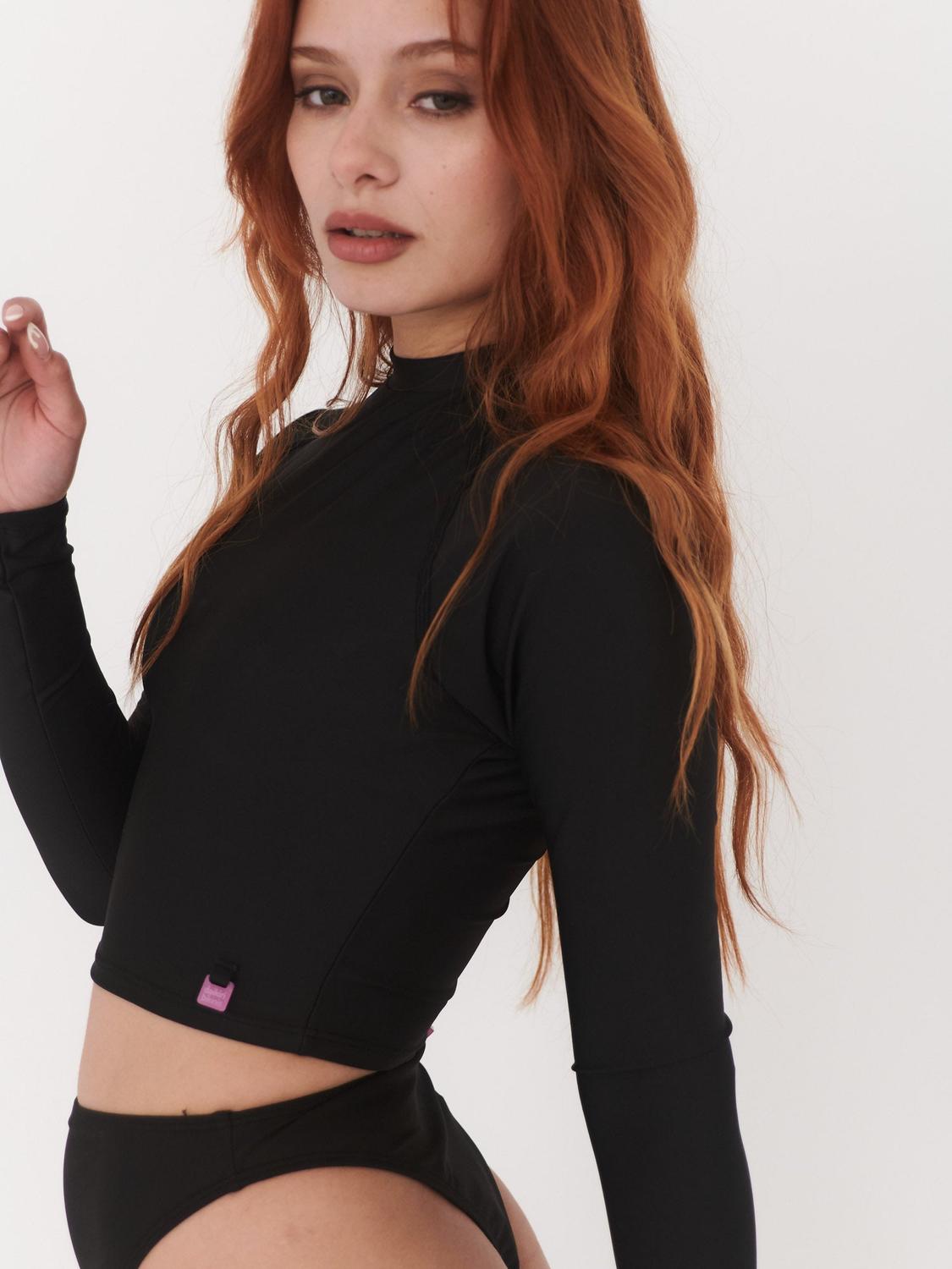POLERA SURF MUJER DAIKIRI BIKINIS MUNDAKA NEGRO - 2