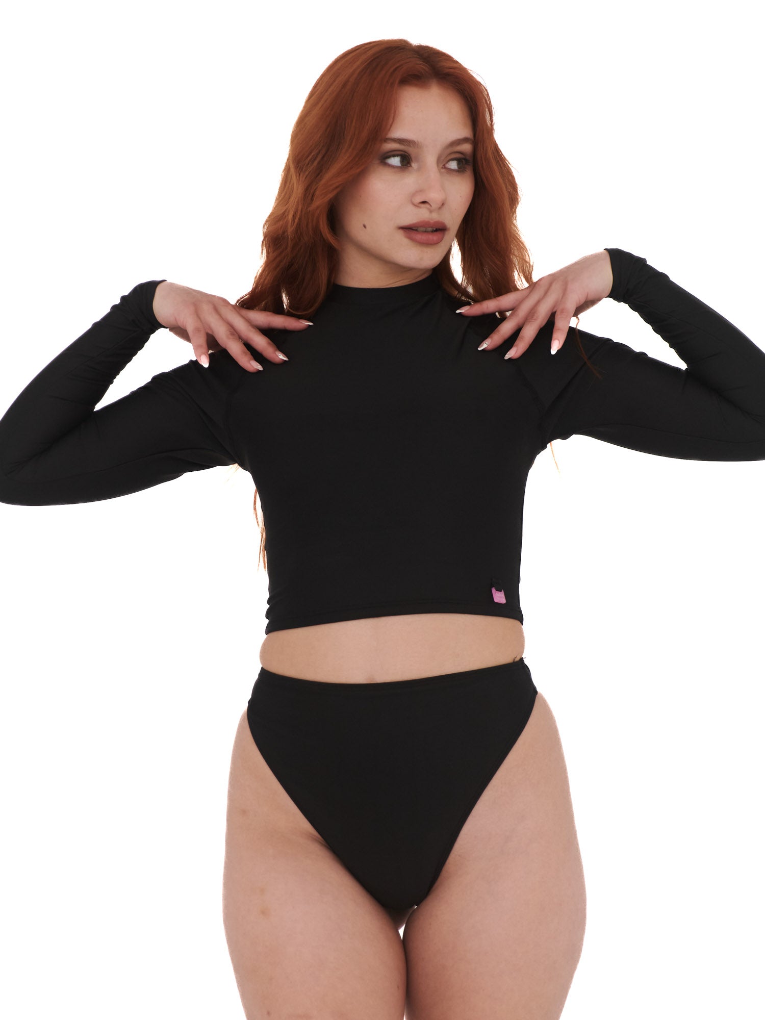 POLERA SURF MUJER DAIKIRI BIKINIS MUNDAKA NEGRO - 5