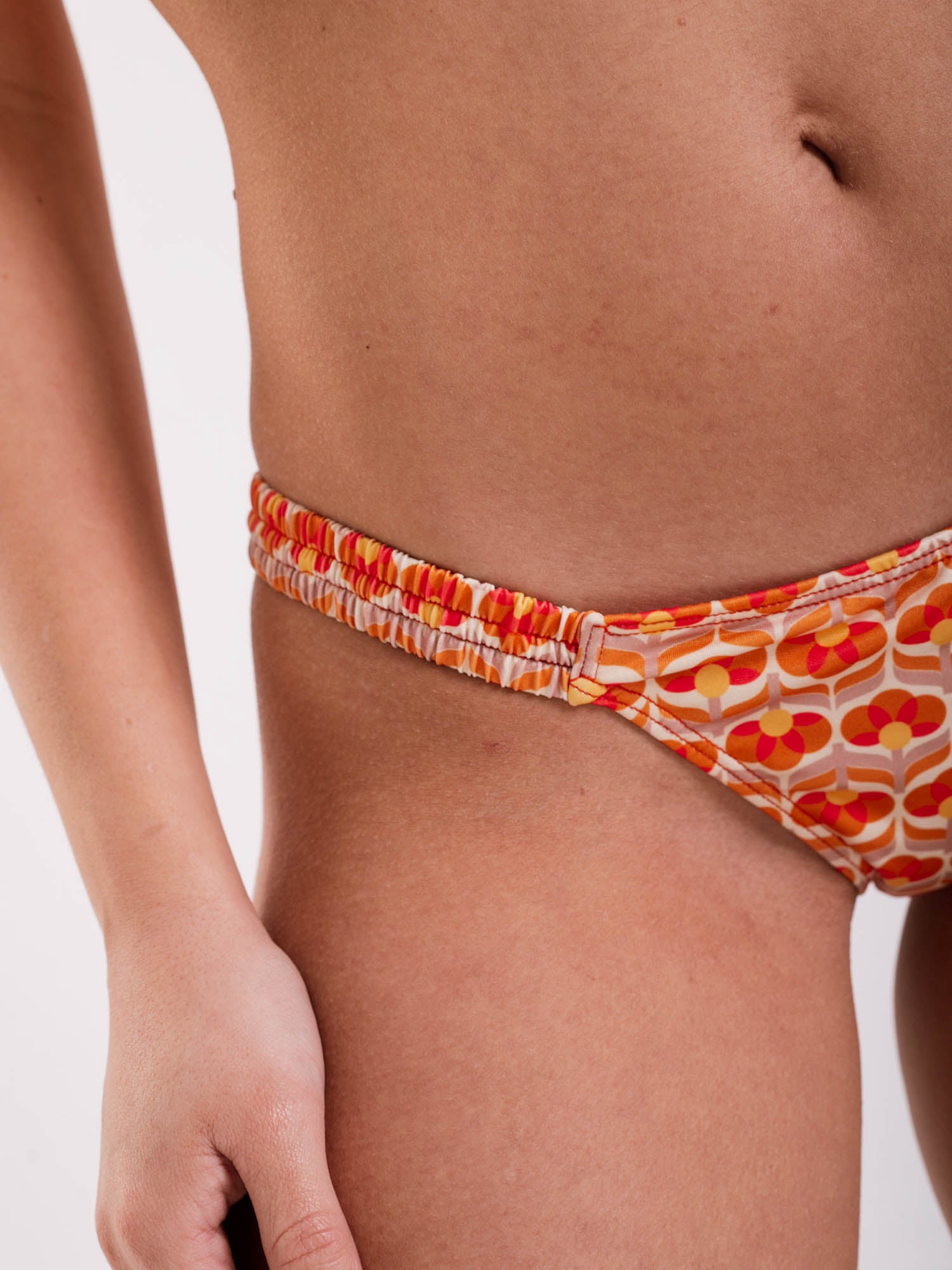BIKINI MUJER DAIKIRI BIKINIS TROPEZ BOTTOM ESTAMPADO CREMA CULOTE EXTRA CONFORT PROTECCIÓN UV 50+ - 5