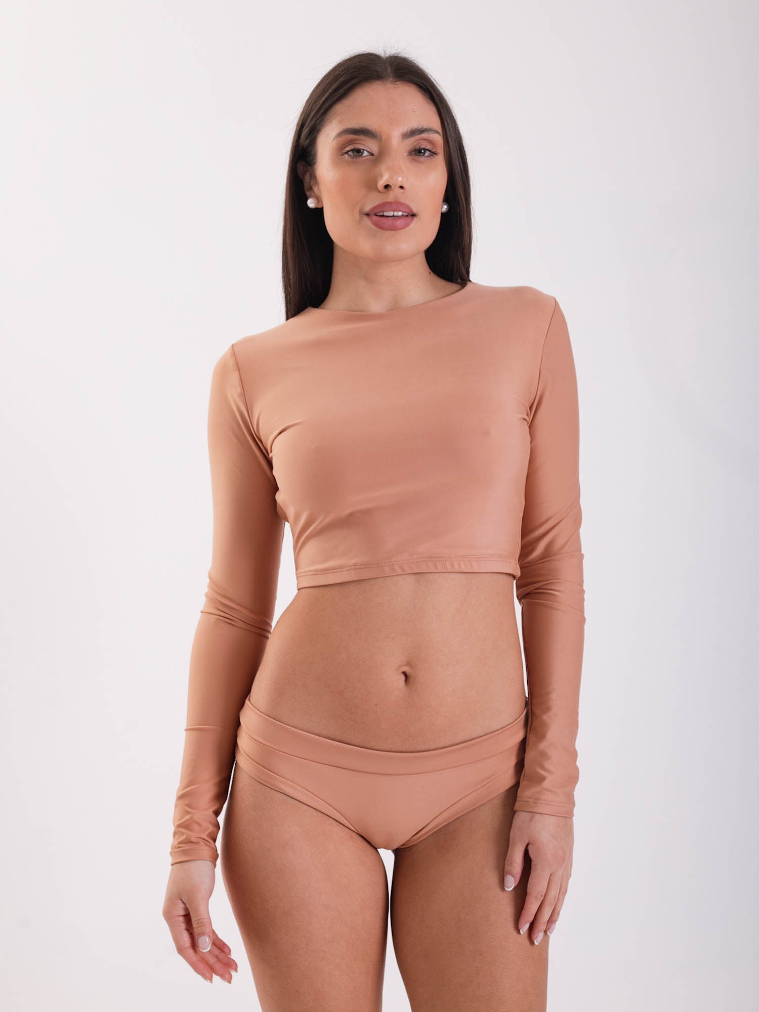 BIKINI MUJER DAIKIRI BIKINIS ARUBA BOTTOM DE LISO CAFE CULOTE EXTRA COMFORT PROTECCIÓN UV 50+ - 8