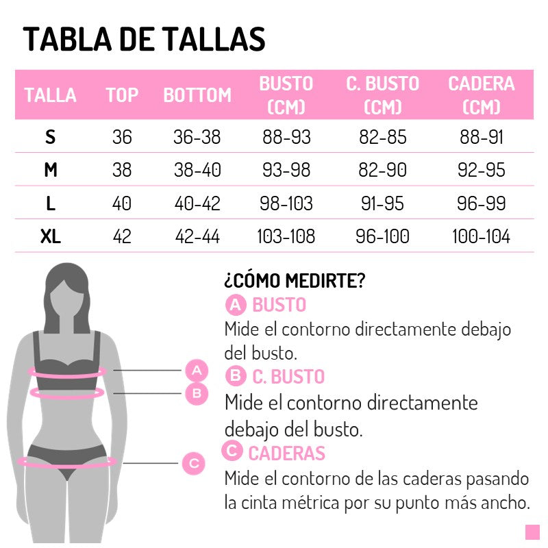 BIKINI DAIKIRI MUJER TRIANGULO ANCHO CALZON SIN COSTURAS FLORES NEGRO FLUOR FILTRO UV50+ - 9