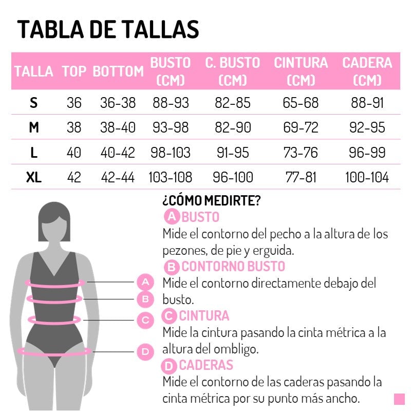 TRAJE DE BAÑO MUJER DAIKIRI BIKINIS AMALFI LISO ROJO CONTROL ABDOMEN CULOTE PROTECCIÓN UV 50+ - 6
