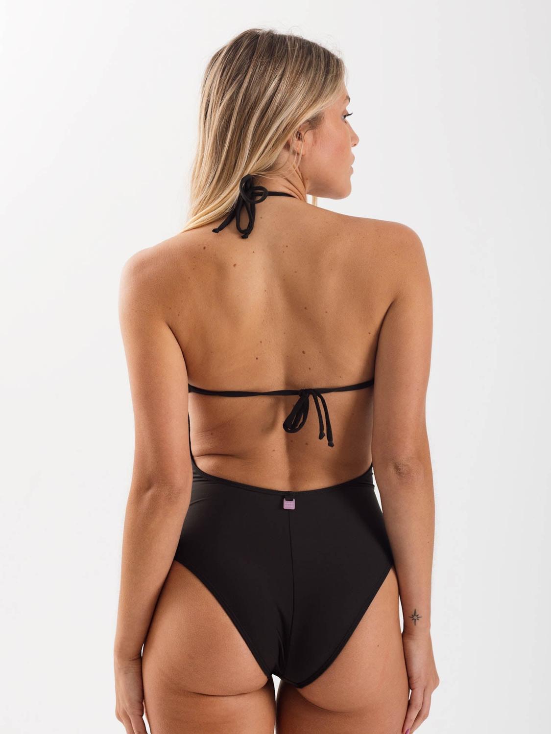 TRAJE DE BAÑO DAIKIRI MUJER STRAPLESS NEGRO FILTRO UV50+ - 8