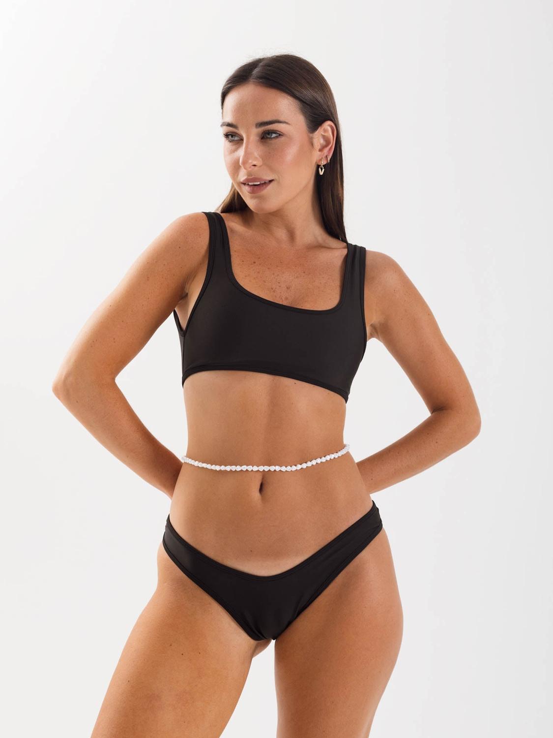BOTTOM DE BIKINI DAIKIRI MUJER CALZON BORDES NEGRO FILTRO UV50+ - 4