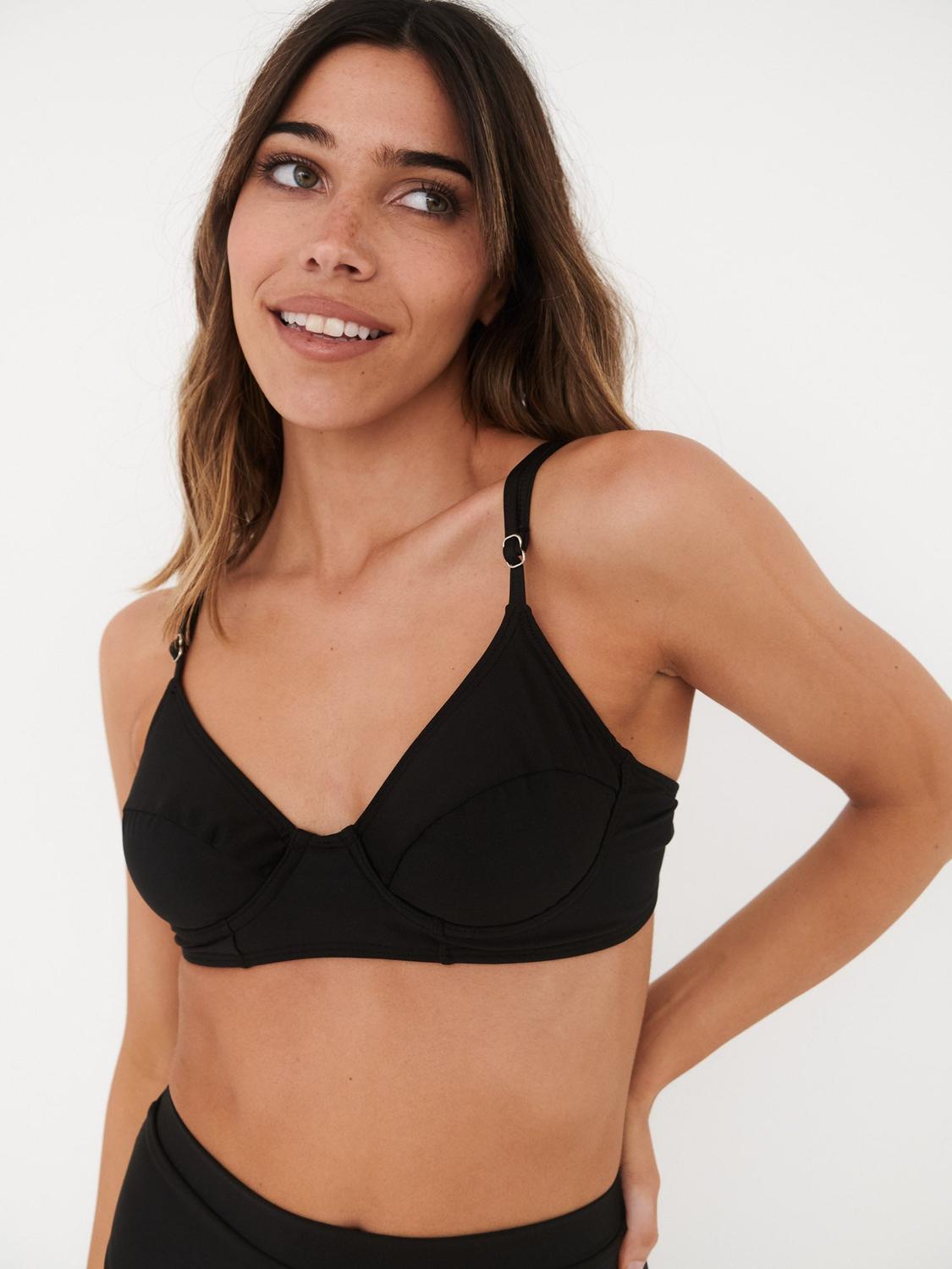 TOP DE BIKINI DAIKIRI MUJER HORMA NEGRO FILTRO UV50+ - 3