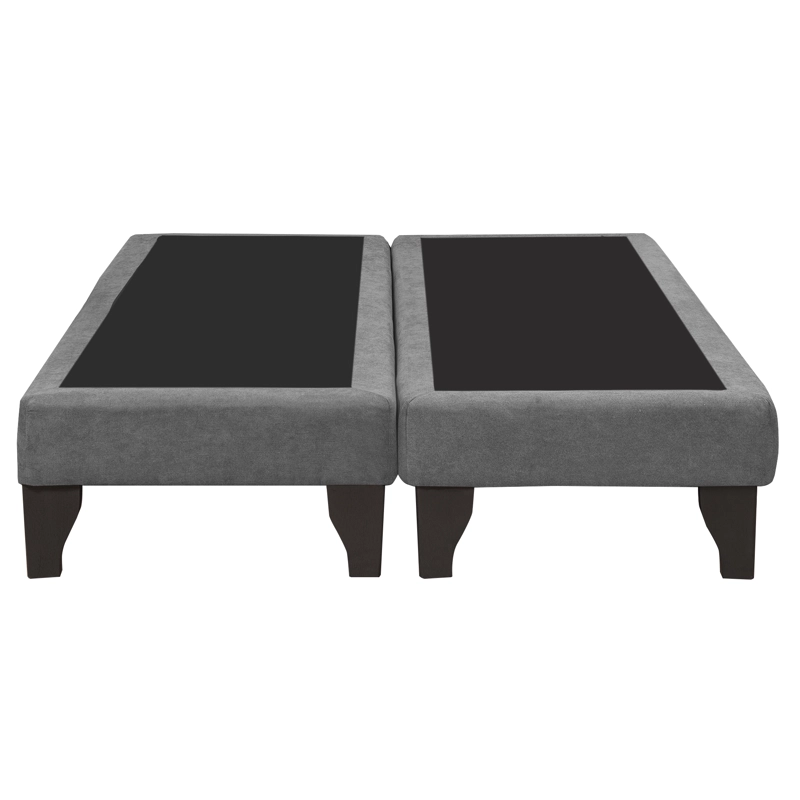BASE DE CAMA EUROPEA DIVIDIDA 2 PL TELA - 1