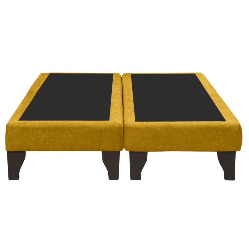 BASE DE CAMA EUROPEA DIVIDIDA 2 PL TELA - 1