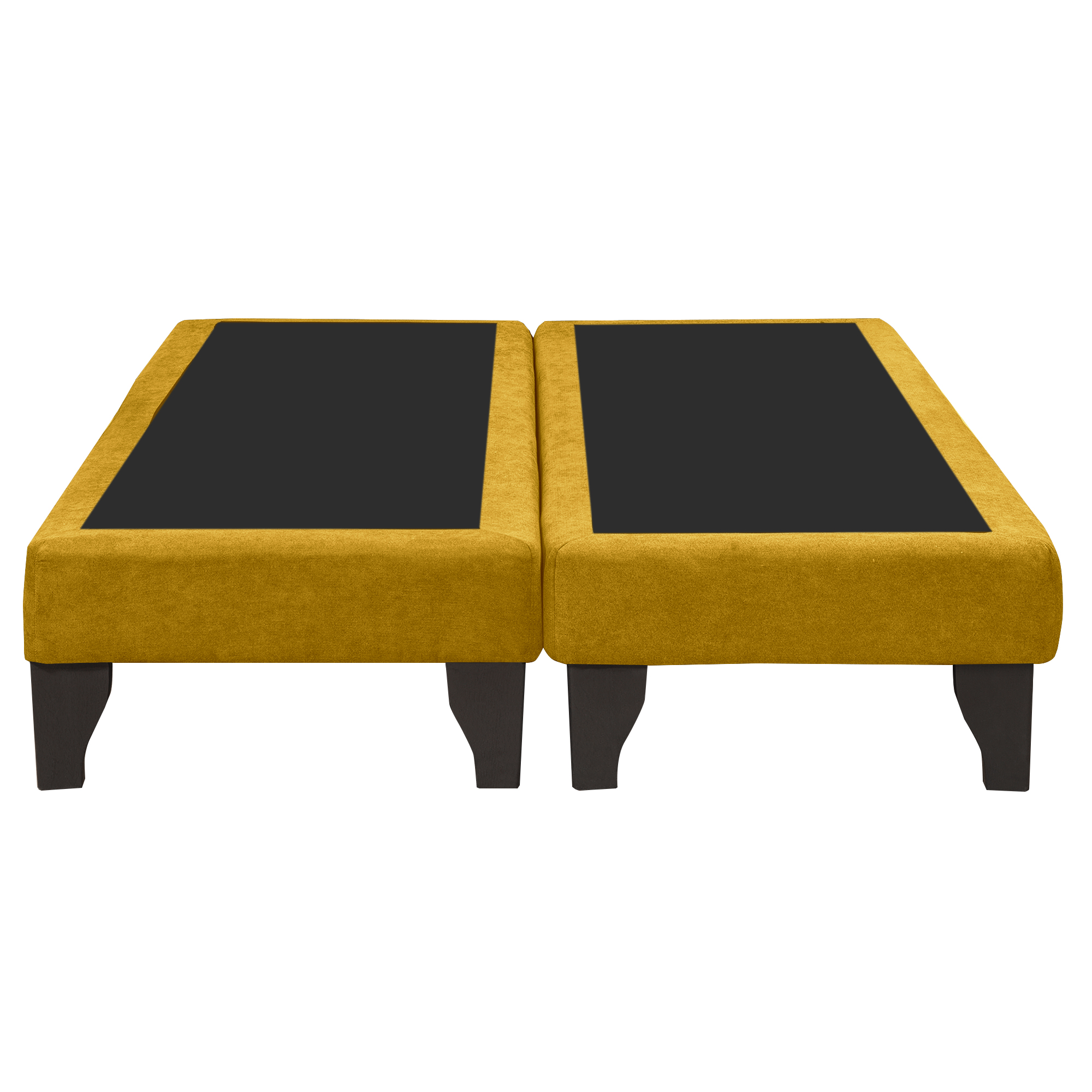 BASE DE CAMA EUROPEA DIVIDIDA 2 PL TELA - 1