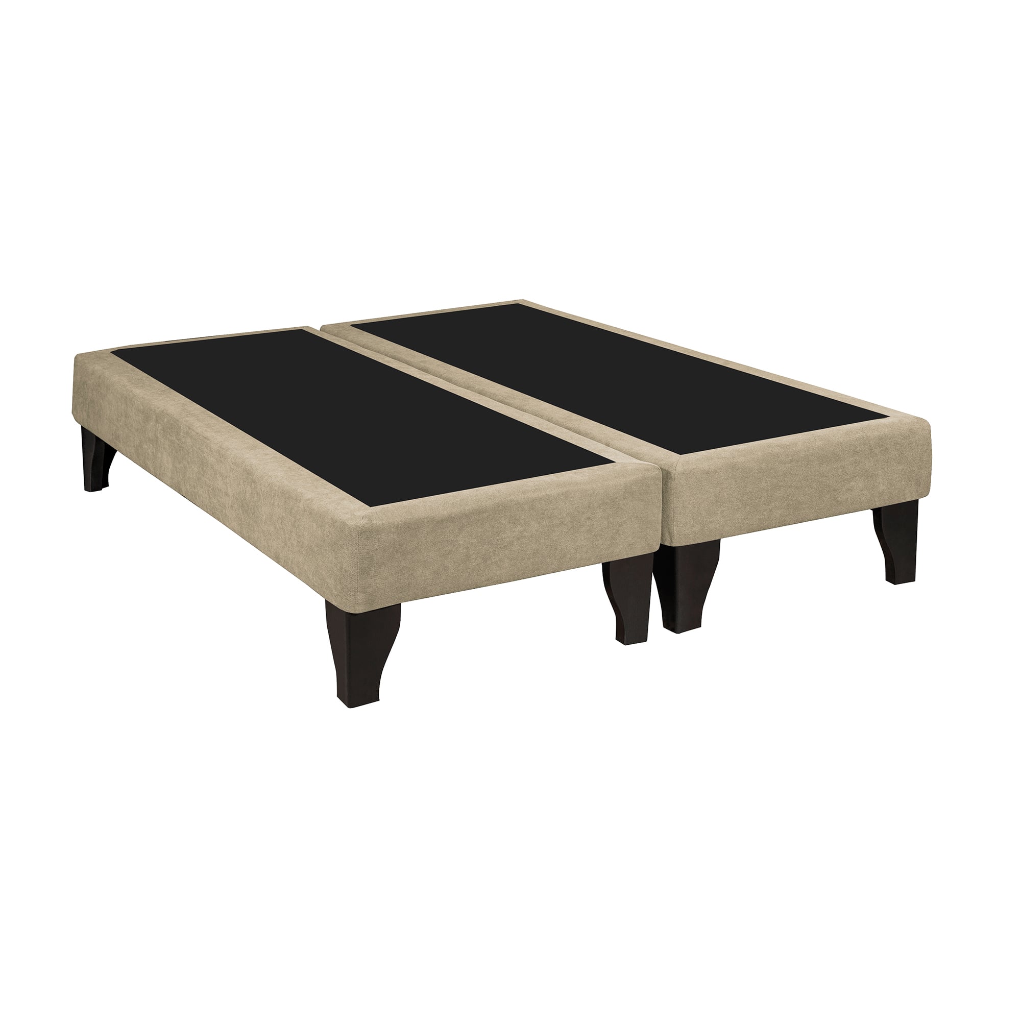 BASE DE CAMA EUROPEA DIVIDIDA 2 PL TELA - 2