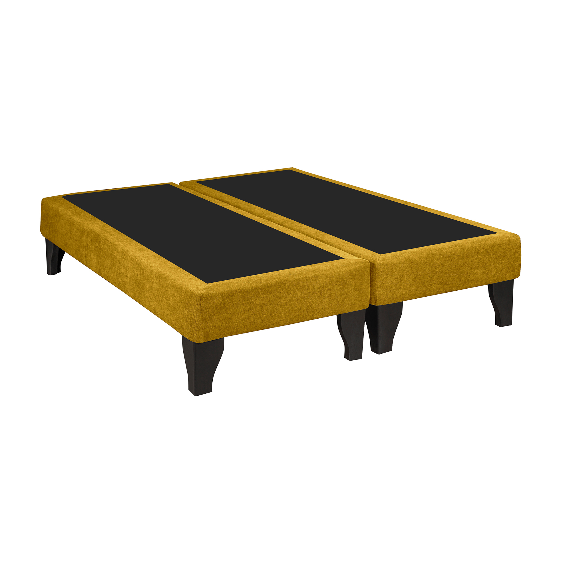 BASE DE CAMA EUROPEA DIVIDIDA 2 PL TELA - 2