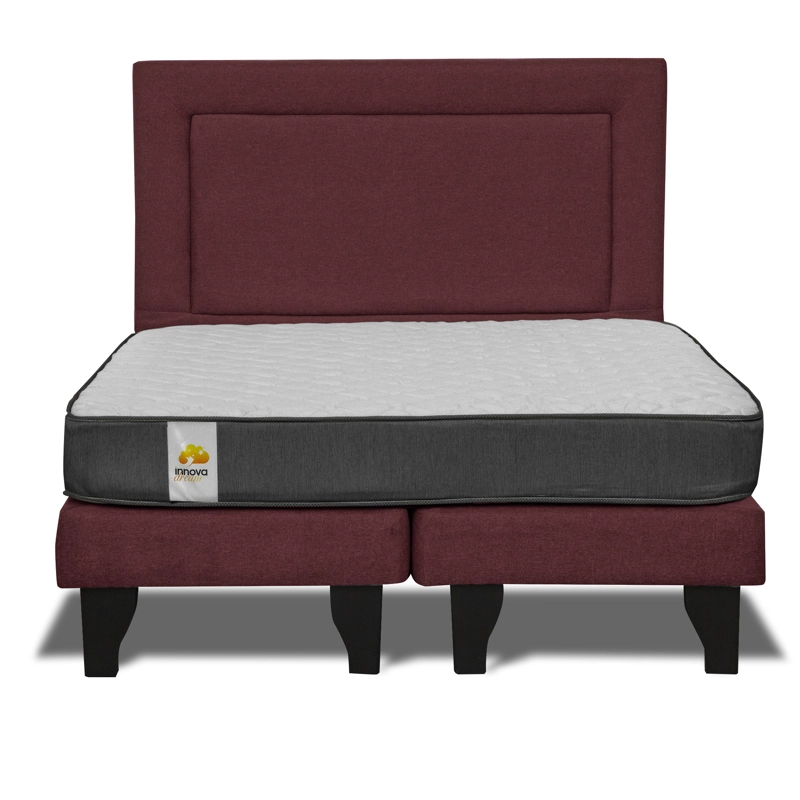 CAMA BD + RESPALDO SILVER 2 PL - 1