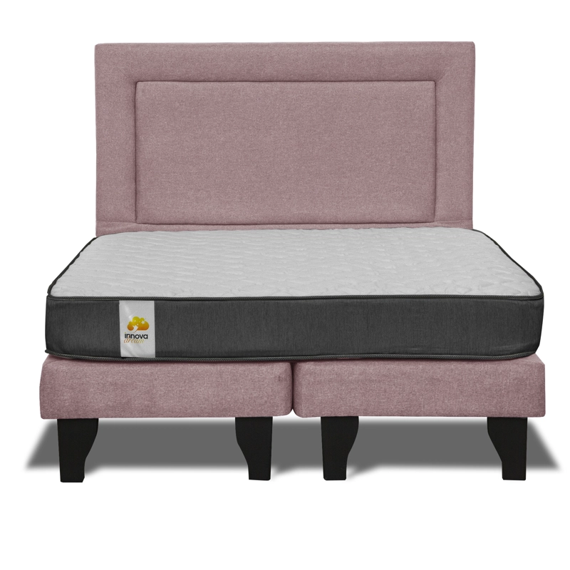 CAMA BD + RESPALDO SILVER 2 PL - 1