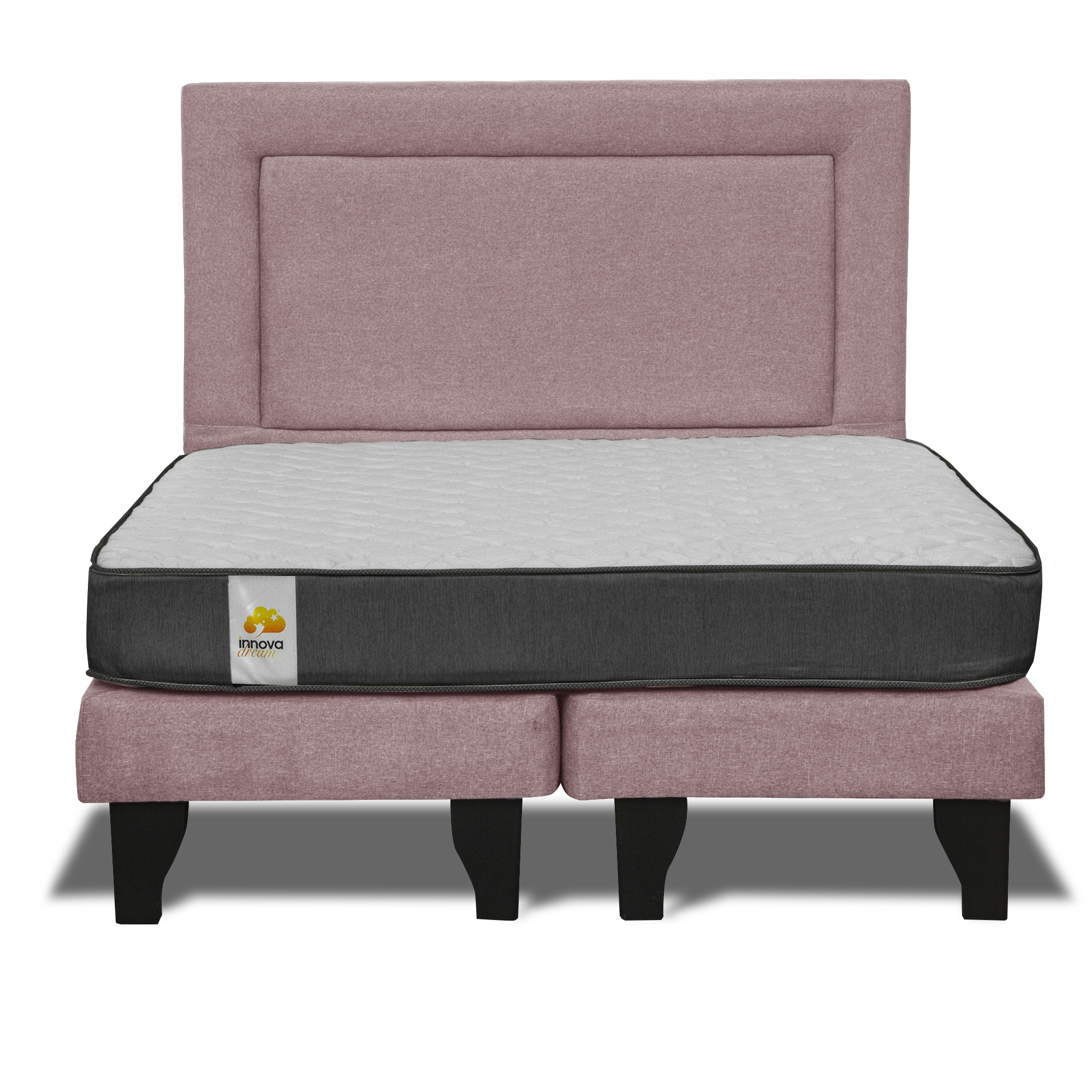 CAMA BD + RESPALDO SILVER 2 PL - 1