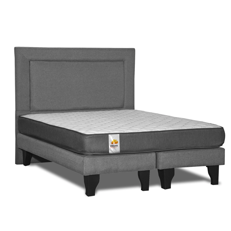 CAMA BD + RESPALDO SILVER 2 PL - 2