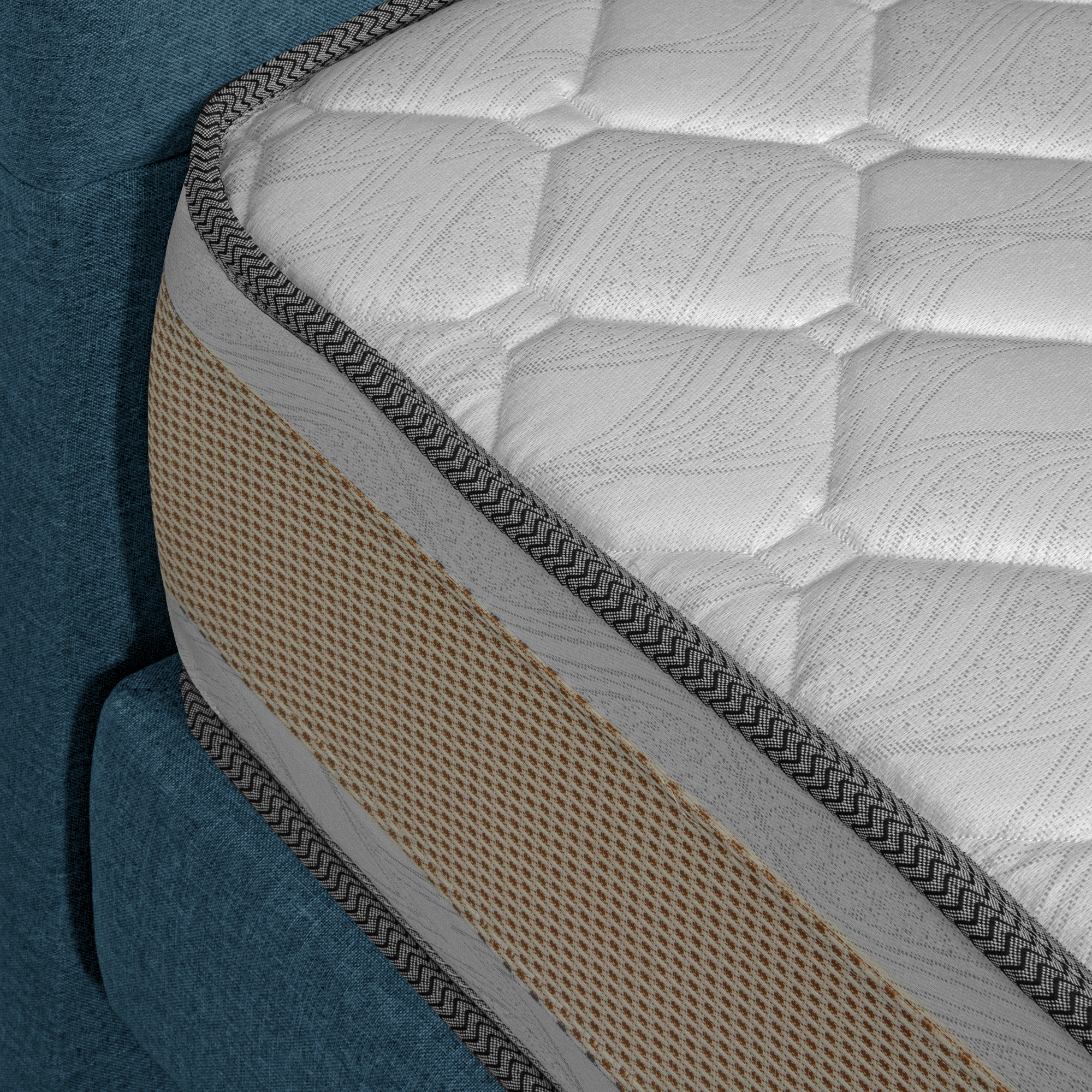 CAMA BD + RESPALDO DREAMS 2 PL - 6