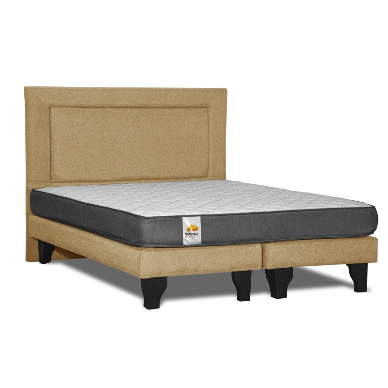 CAMA BD + RESPALDO SILVER KING - 2