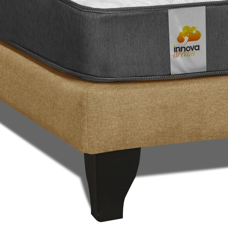 CAMA BD + RESPALDO SILVER KING - 3