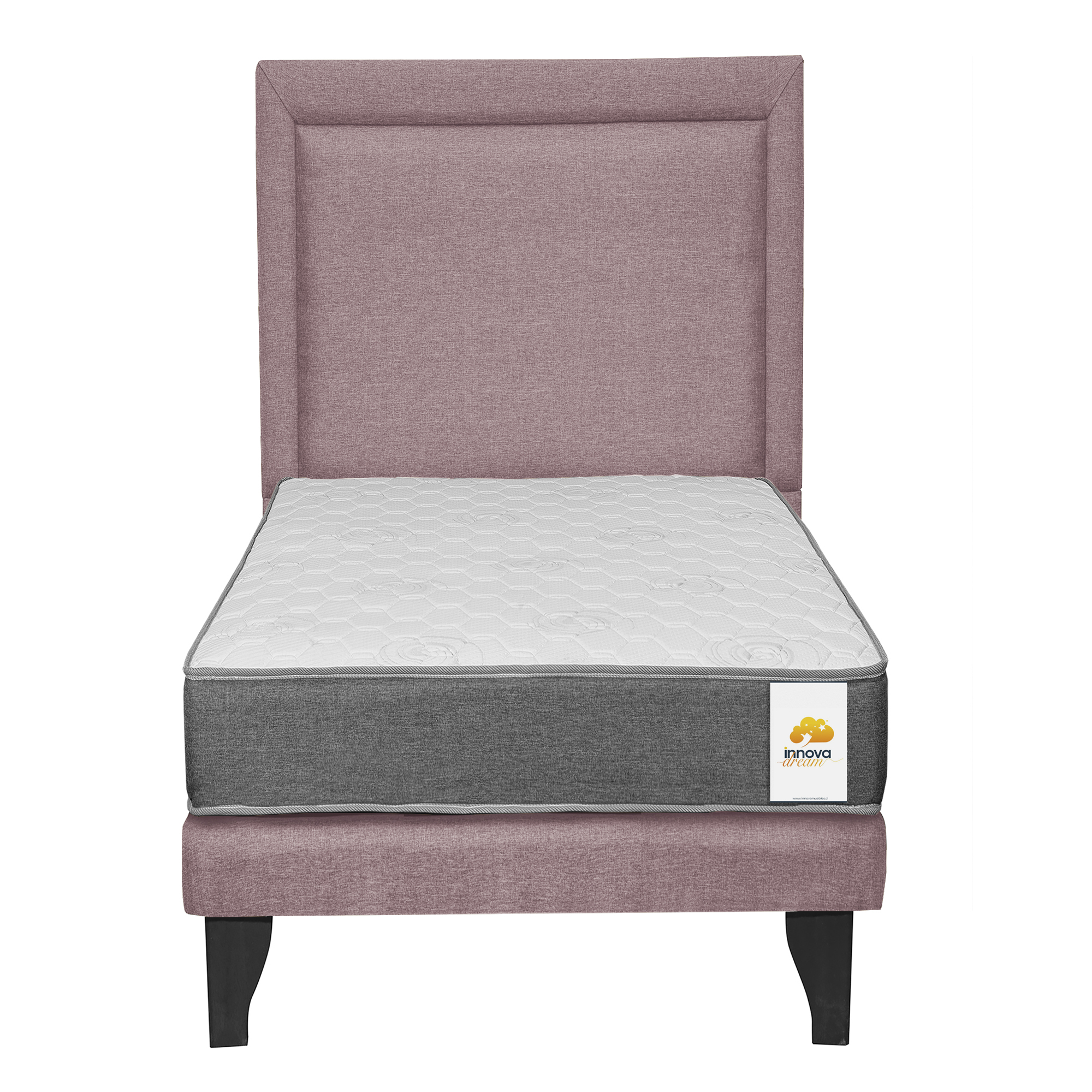 CAMA + RESPALDO SILVER 1 PL - 1