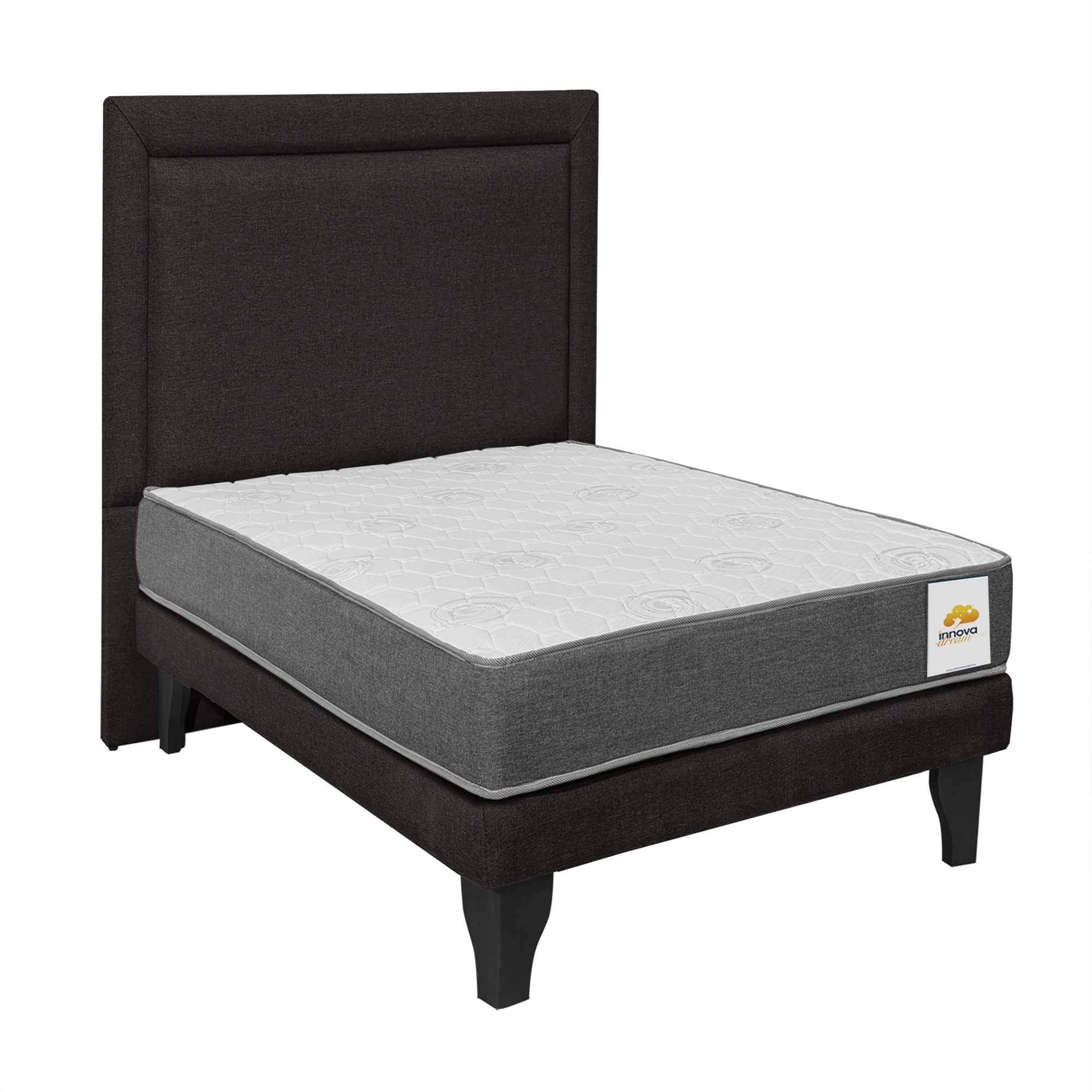 CAMA + RESPALDO SILVER 1 PL - 2
