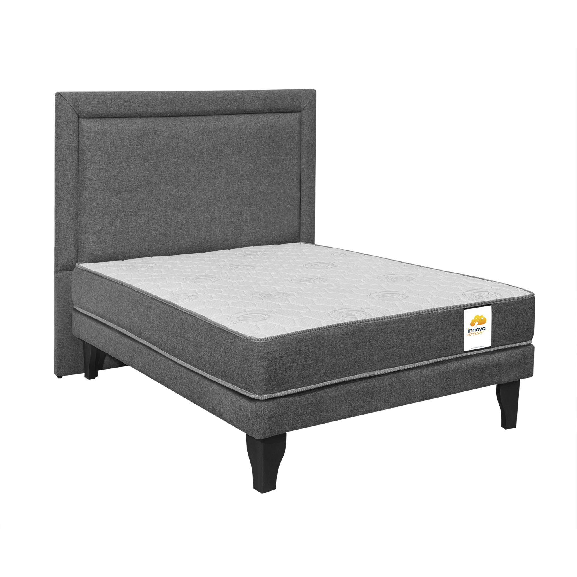 CAMA + RESPALDO SILVER 1 PL - 2