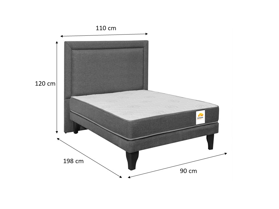 CAMA + RESPALDO SILVER 1 PL - 9