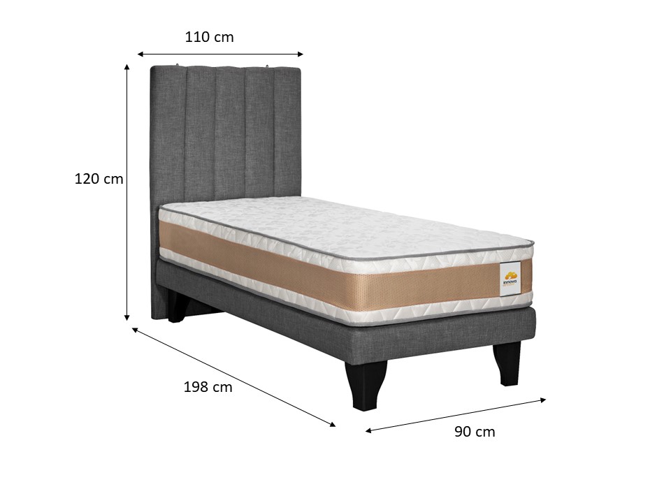 CAMA + RESPALDO DREAMS 1 PL - 7