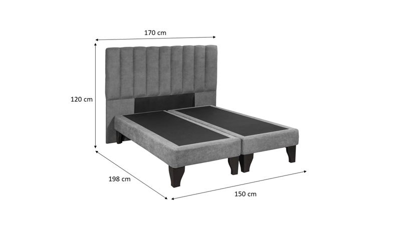 RESPALDO DE CAMA DREAMS + BASE 2 PL - 4