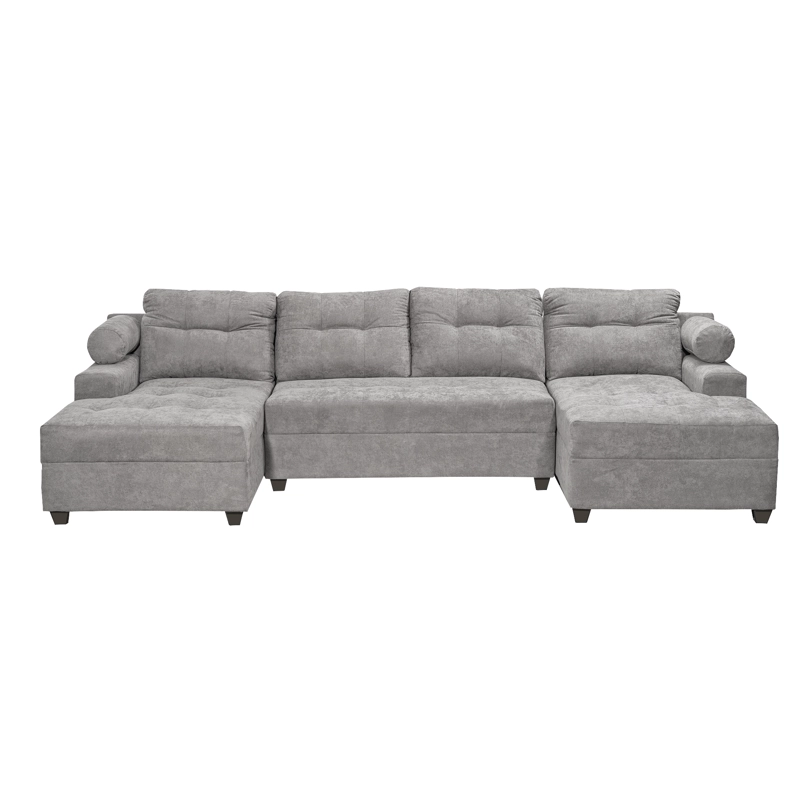 SECCIONAL LE MANS DOBLE CHAISE TELA - 2