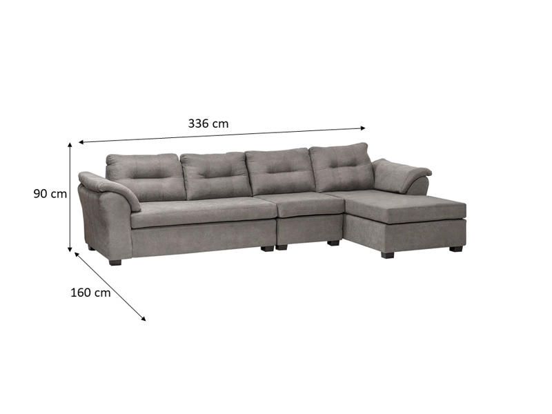 SECCIONAL SANTANA XL INTERCAMBIABLE TELA - 6