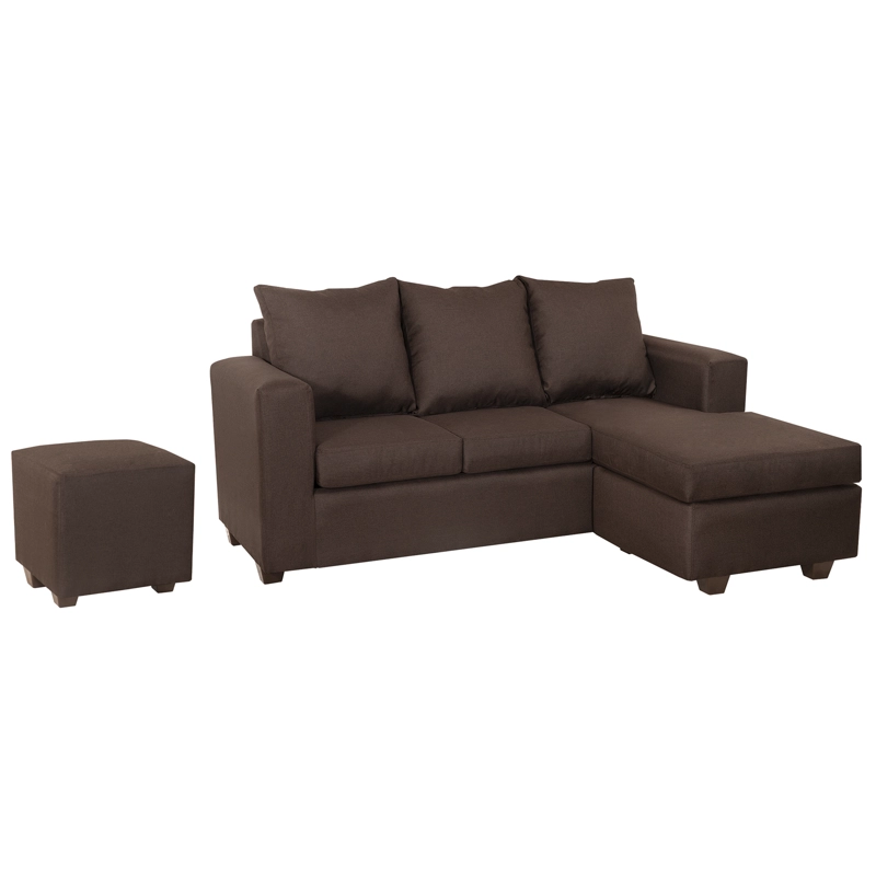 SECCIONAL MARCO 3.1 INTERCAMBIABLE + POUF TELA - 2
