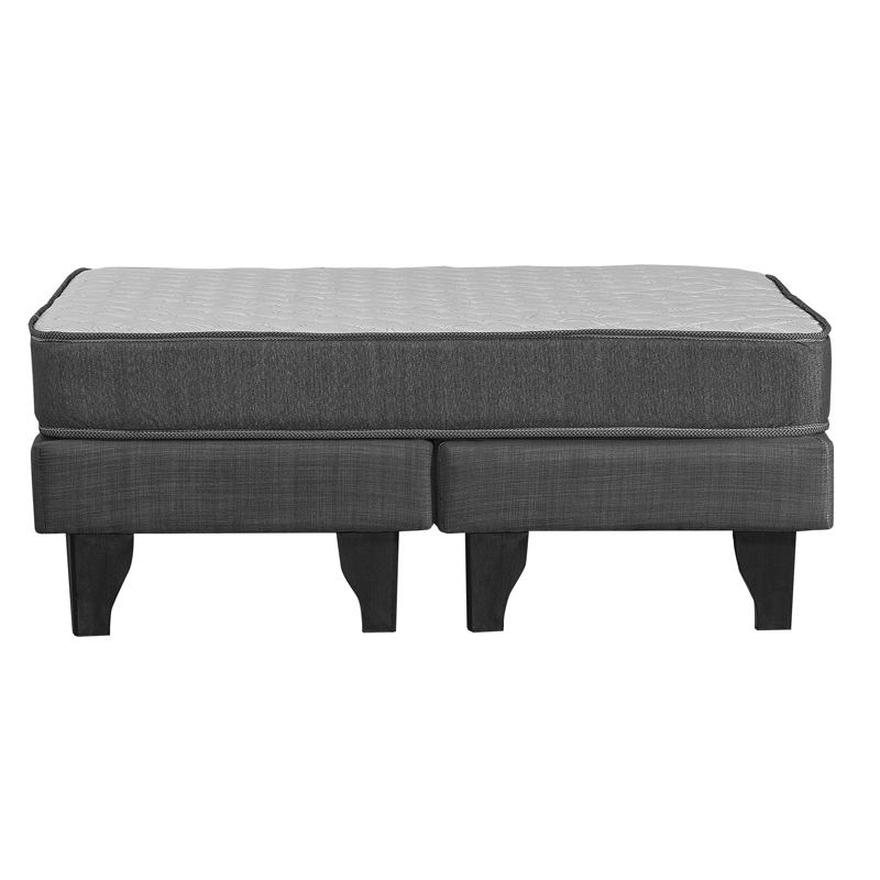 CAMA 2 PLAZAS SILVER + EVO TELA - 8