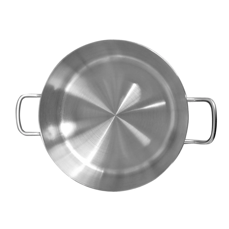 OLLA ARROCERA ACERO INOXIDABLE CON TAPA Y FONDO DIFUSOR 18 LTS - 6