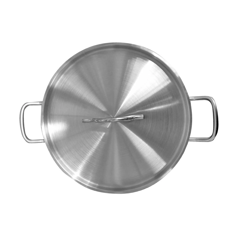 OLLA ARROCERA ACERO INOXIDABLE CON TAPA Y FONDO DIFUSOR 4 LITROS - 4