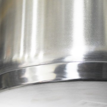 ARROCERA C/TAPA ACERO INOX. 8,8 LTS. - 3