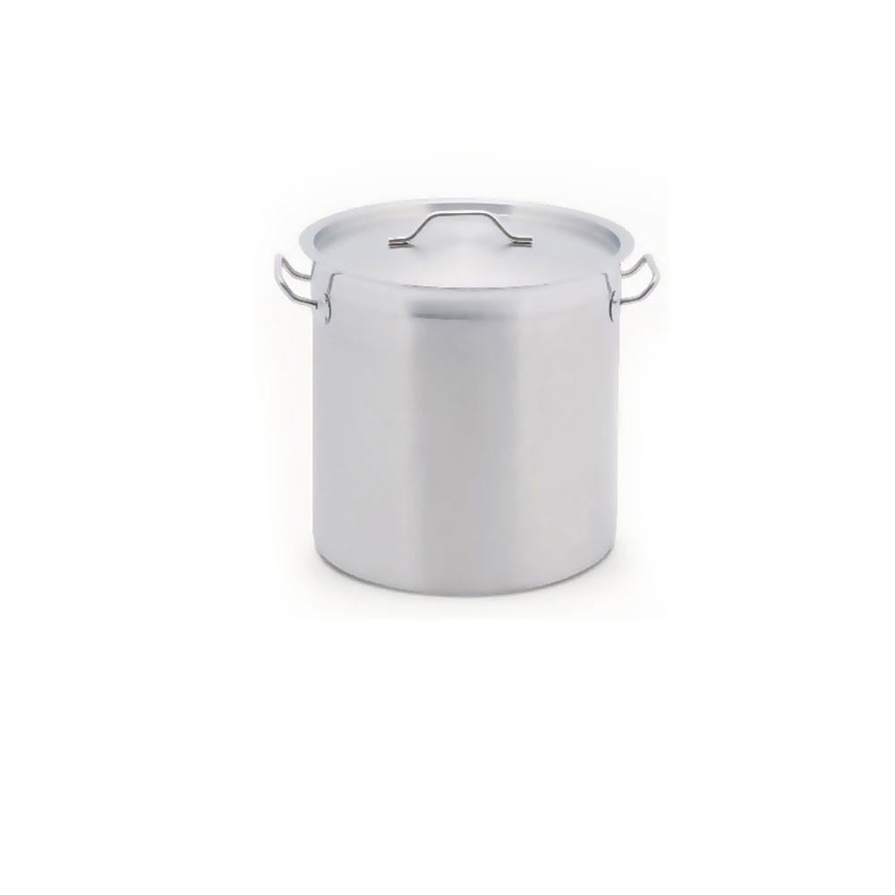FONDO C/ TAPA ACERO INOX 50 LT. 40*40 CM - 1