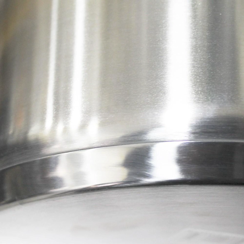 FONDO CON TAPA ACERO INOX FONDO DIFUSOR CAPAC. 33 LT - 8