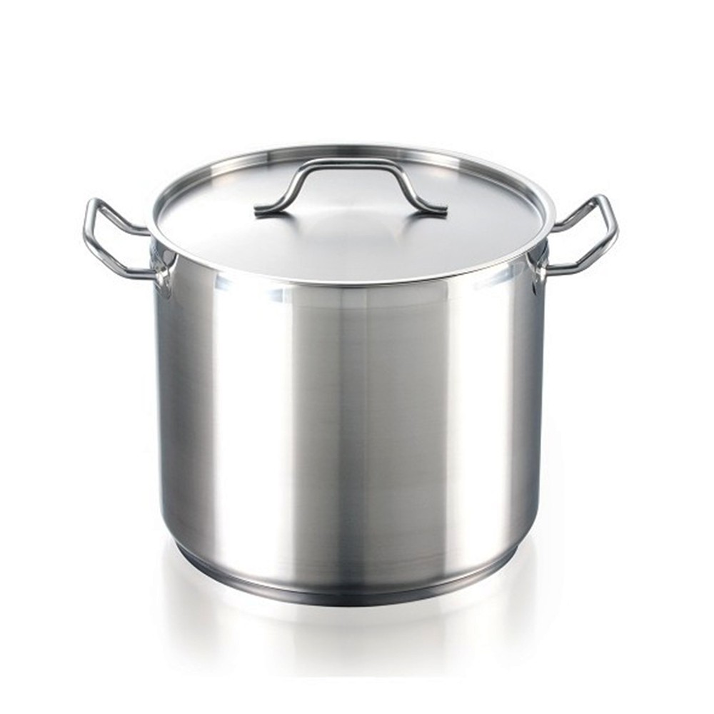 FONDO C/TAPA ACERO INOX 50 LT. 40*40 CM. FONDO DIFUSOR - 1