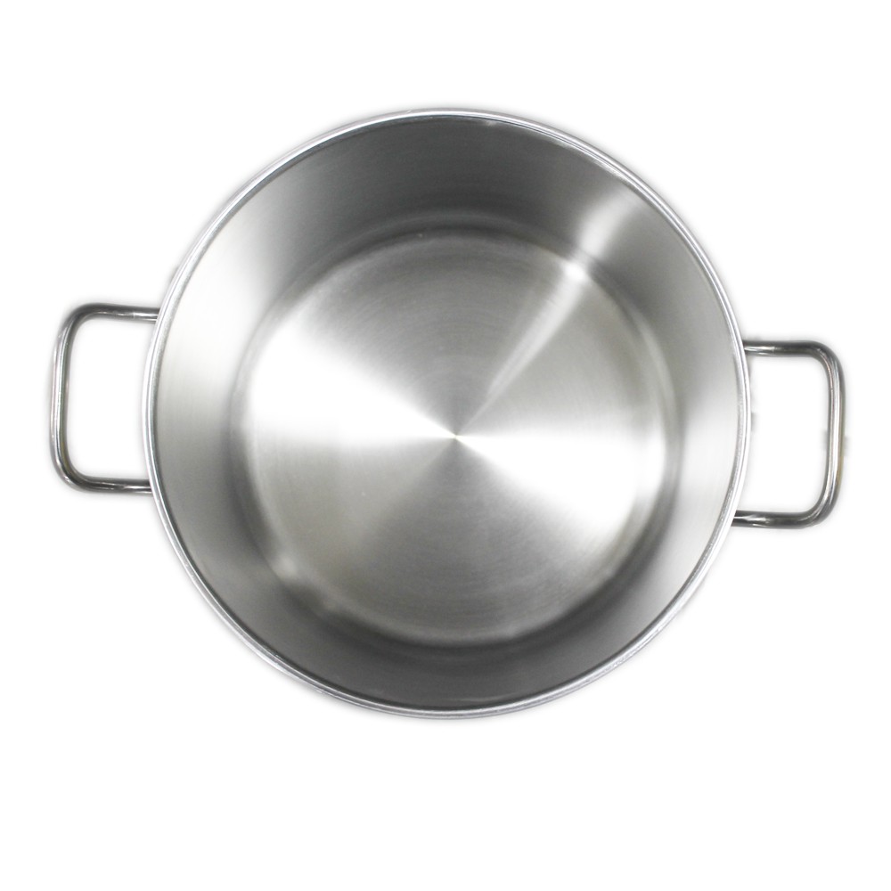 FONDO C/TAPA ACERO INOX 50 LT. 40*40 CM. FONDO DIFUSOR - 2