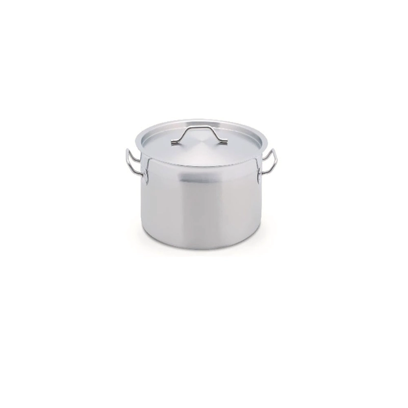 OLLA C/ TAPA ACERO INOX 9 LT.  25*20 CM - 1