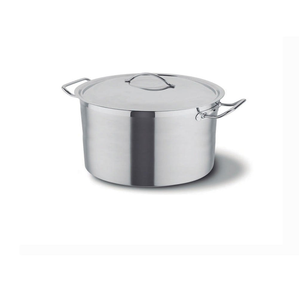 OLLA C/TAPA ACERO INOX 17LT.32*22CM. FONDO DIFUSOR - 1