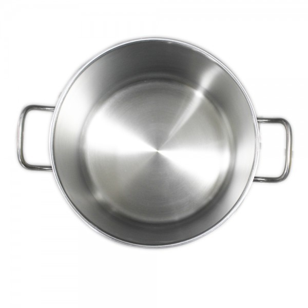 OLLA C/TAPA ACERO INOX 17LT.32*22CM. FONDO DIFUSOR - 3