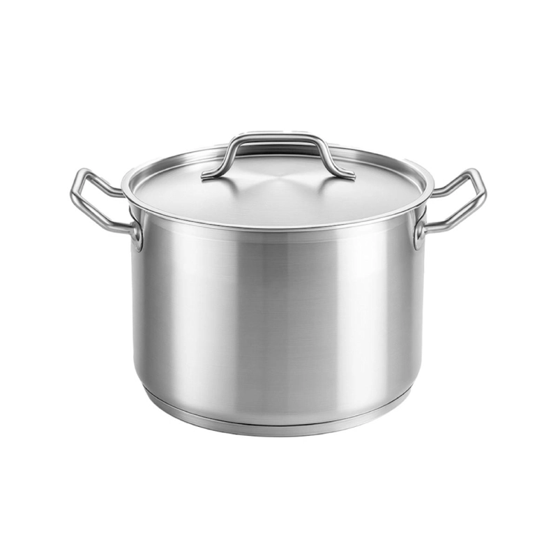 OLLA C/TAPA ACERO INOX FONDO DIFUSOR 23 LT - 1
