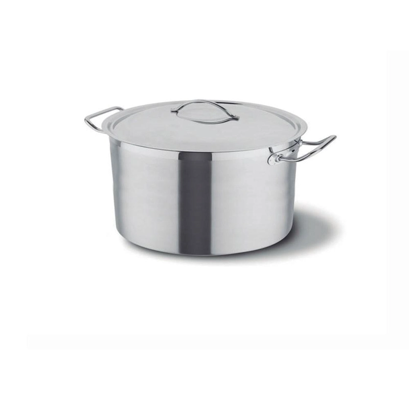 OLLA C/TAPA ACERO INOX FONDO DIFUSOR 23 LT - 2