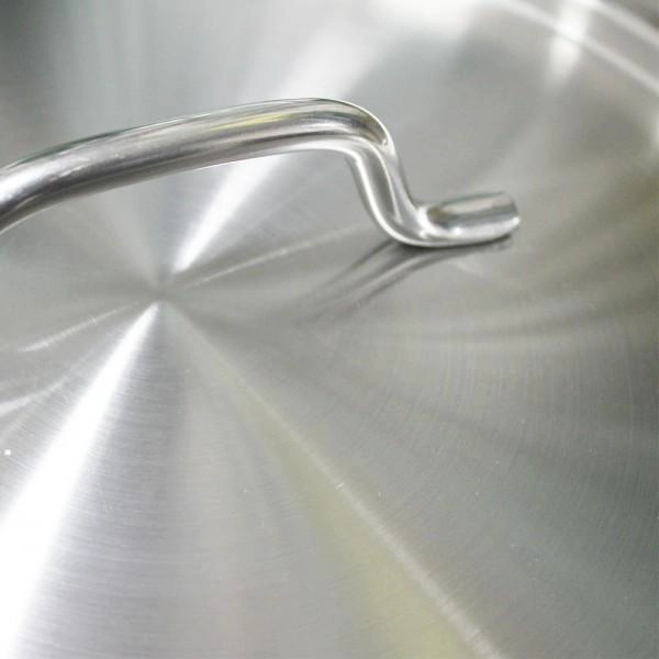 OLLA C/TAPA ACERO INOX FONDO DIFUSOR 23 LT - 6