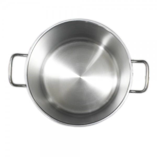 OLLA C/TAPA ACERO INOX FONDO DIFUSOR 23 LT - 7