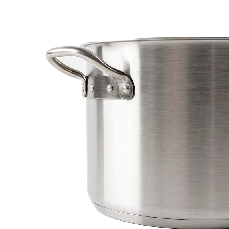 OLLA C/TAPA ACERO INOX FONDO DIFUSOR 23 LT - 9