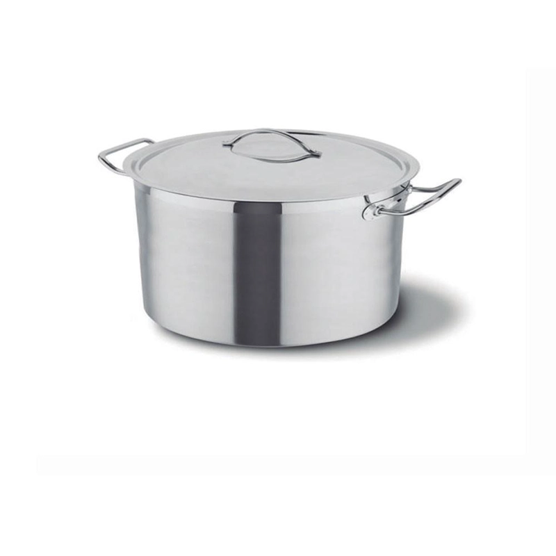 OLLA C/TAPA ACERO INOX FONDO DIFUSOR 32 LT - 2