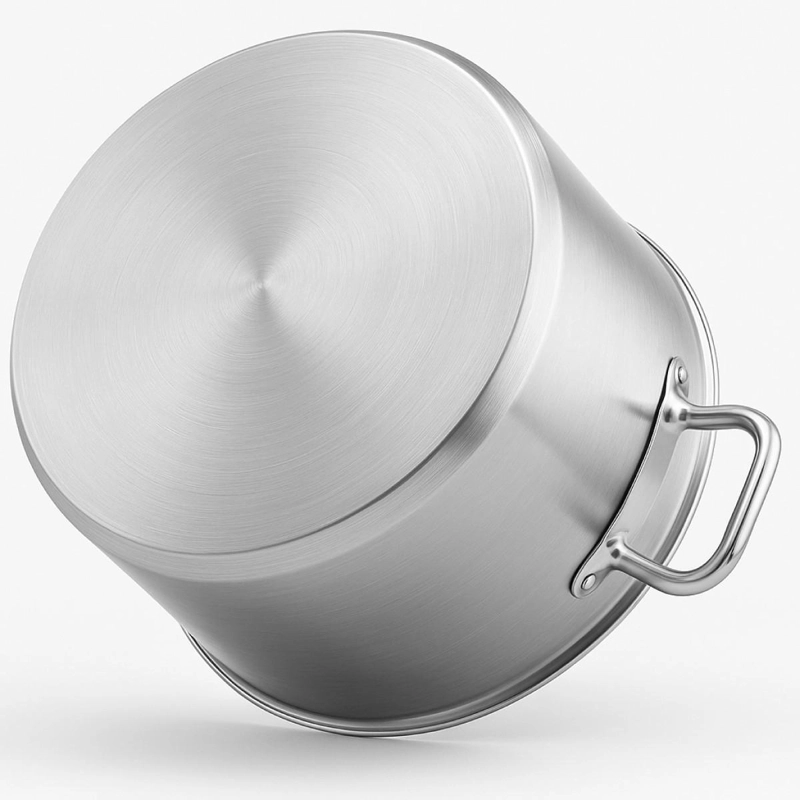 OLLA C/TAPA ACERO INOX FONDO DIFUSOR 32 LT - 4