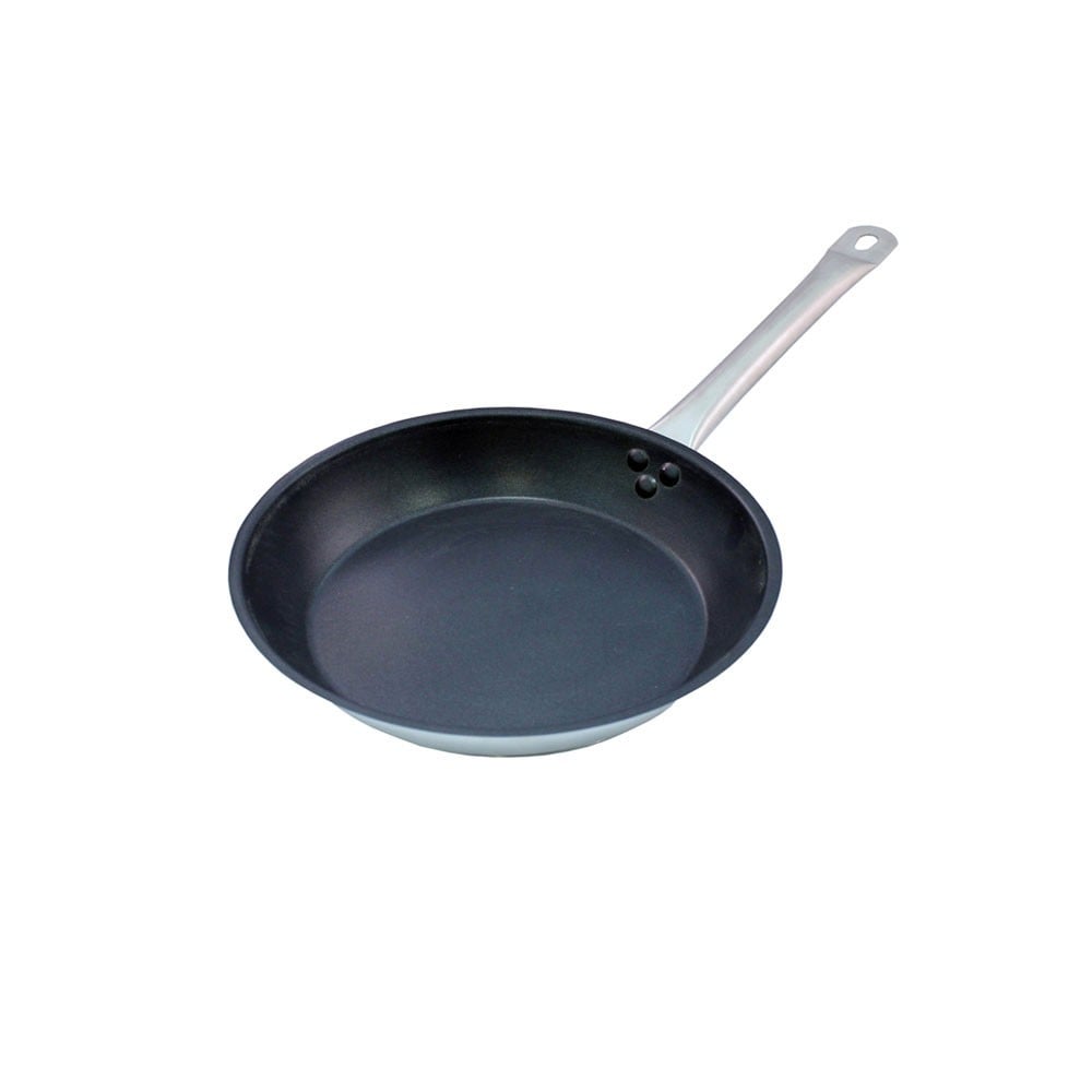 SARTEN CON ANTIAD. ACERO INOX 24 CM - 1